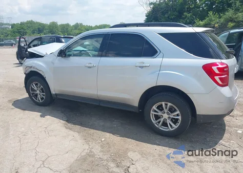 2016 Chevrolet Equinox Lt из США, поврежденный, VIN 2GNALCEK9G6146896